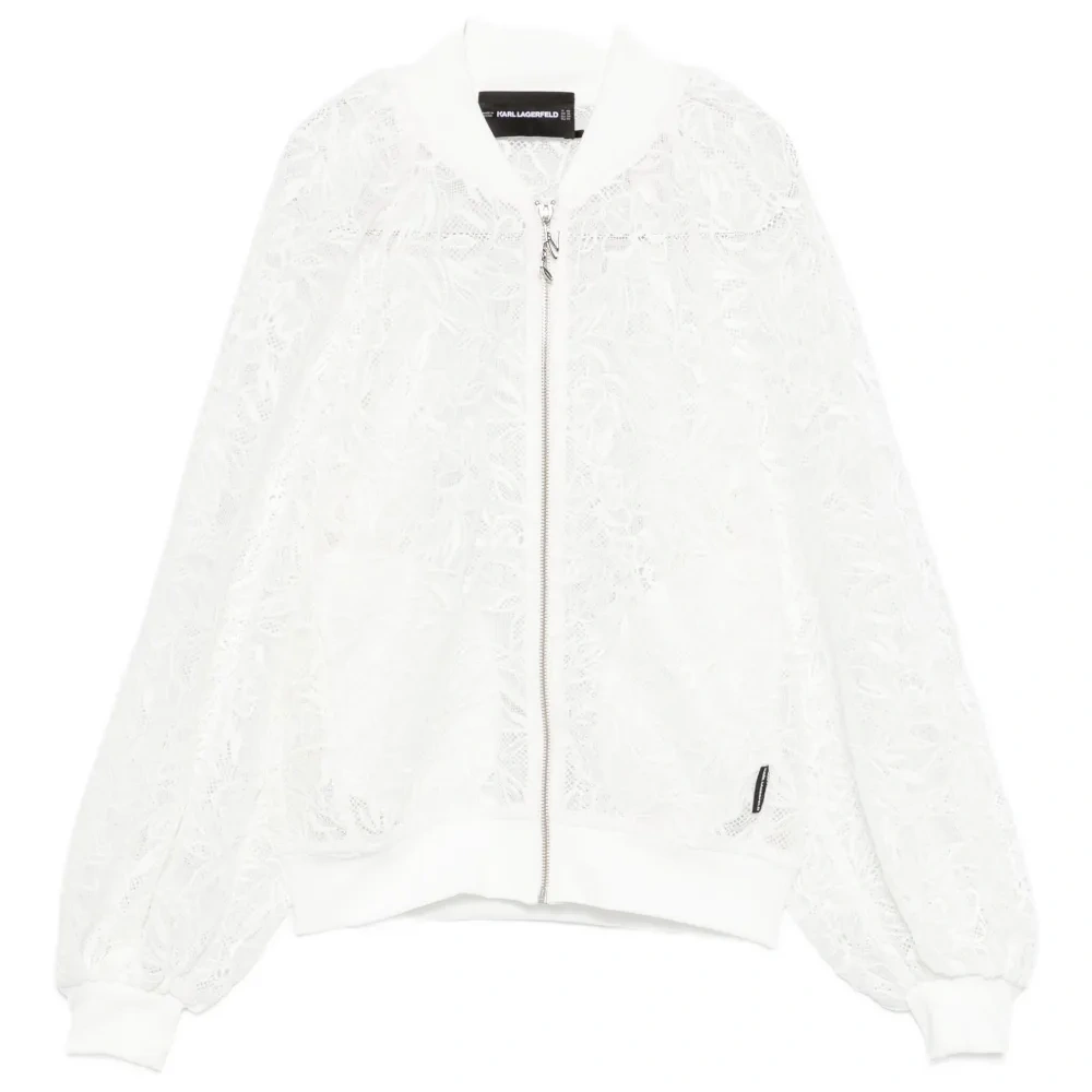 бомбер с кружевом