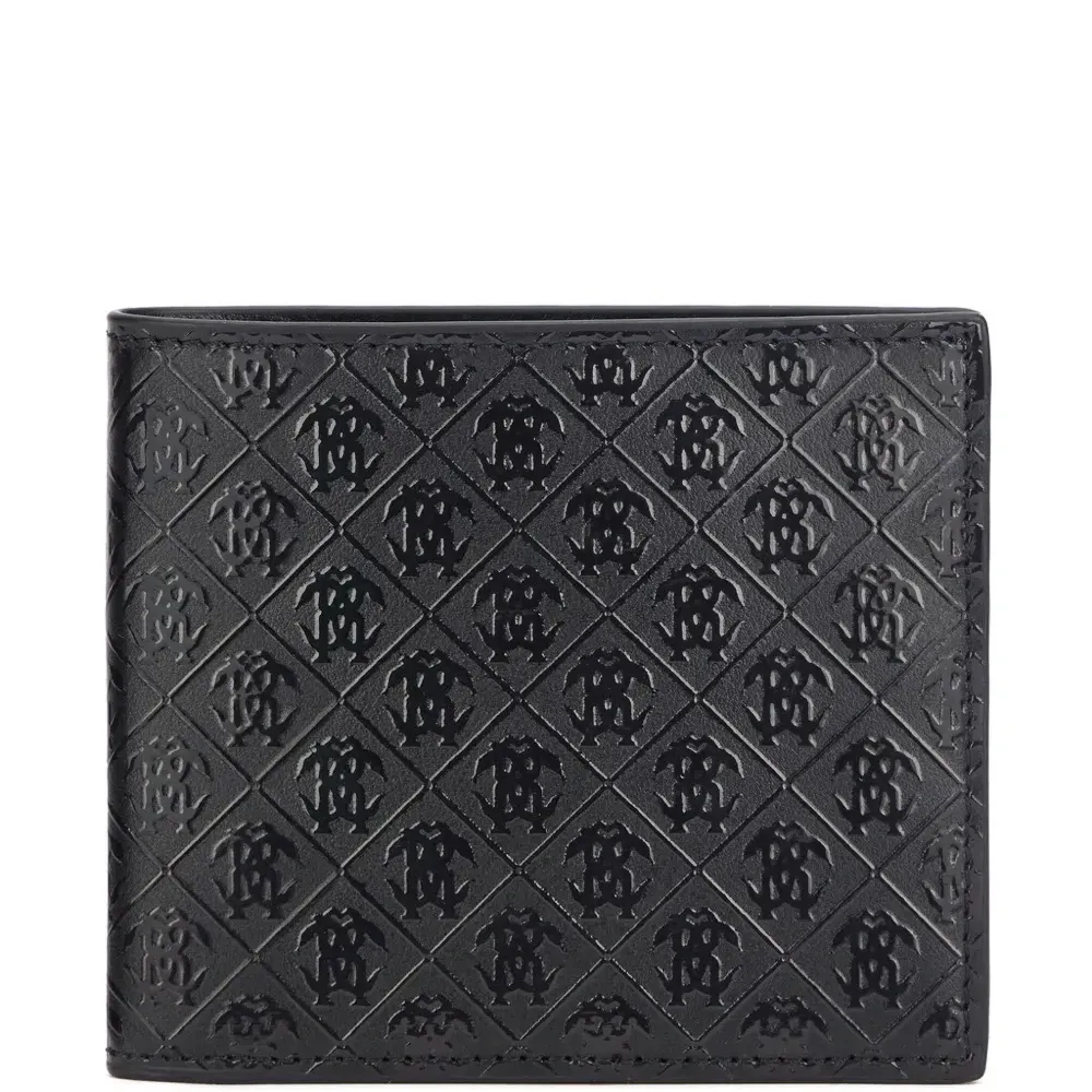 Кошелек с тисненой монограммой