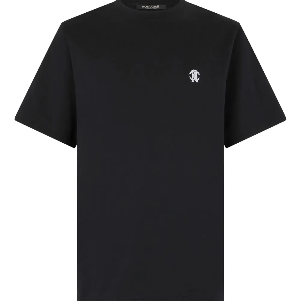 футболка с вышитым логотипом