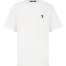 футболка с вышитым логотипом