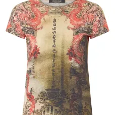 футболка с принтом