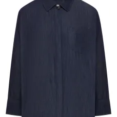 джинсовая рубашка Dioniso на пуговицах