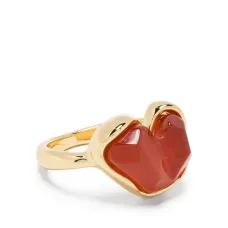 Позолоченное кольцо Heart