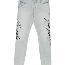 Джинсы с надписями