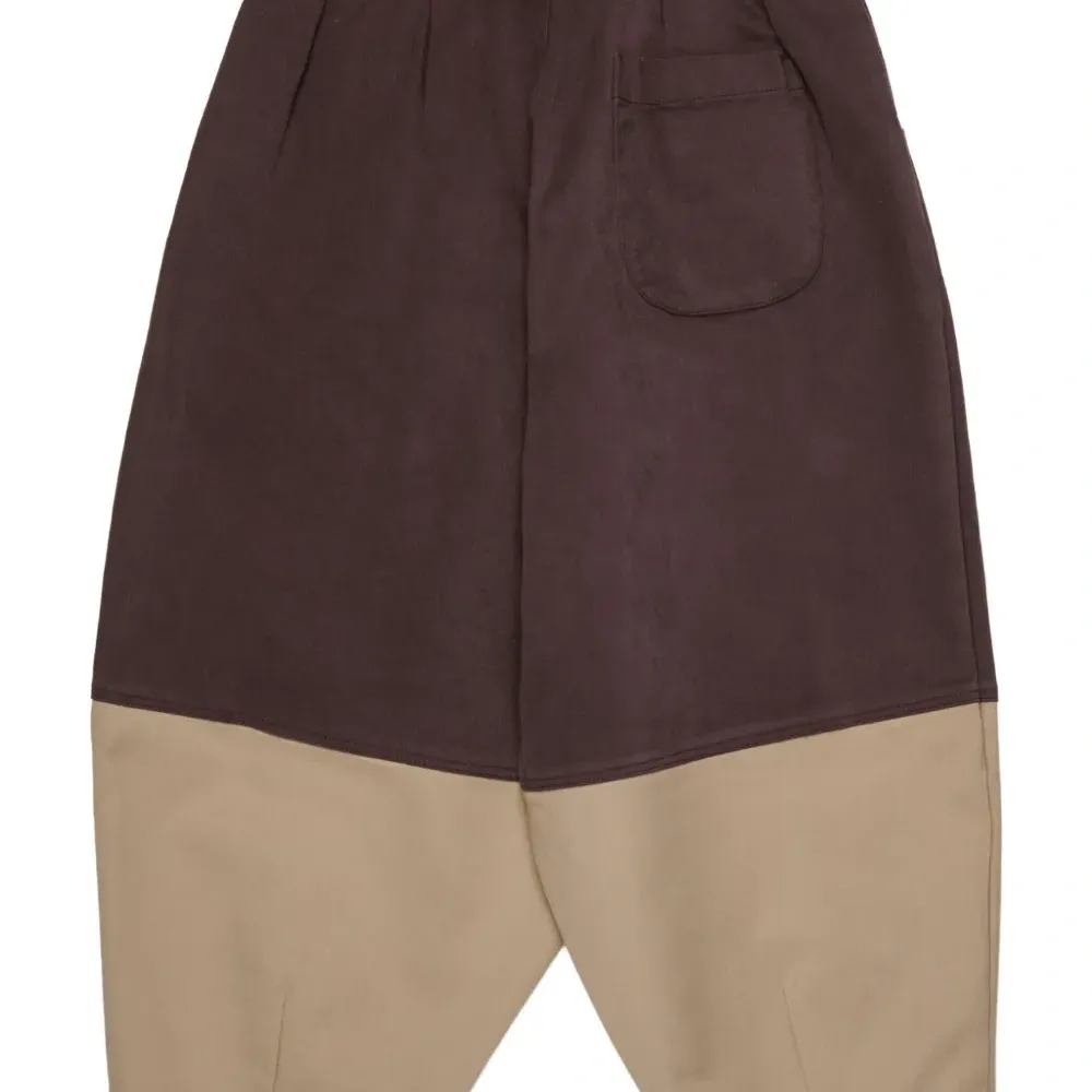 Брюки со складками