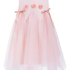 платье без рукавов с тюлем платье без рукавов с тюлем