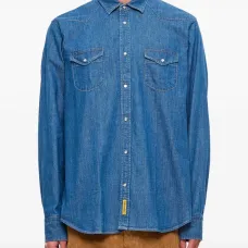 рубашка с нагрудным карманом