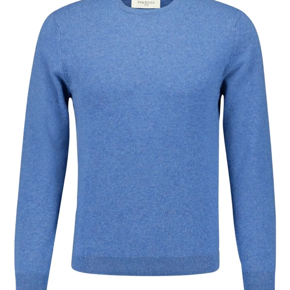 Кашемировый свитер с круглым вырезом