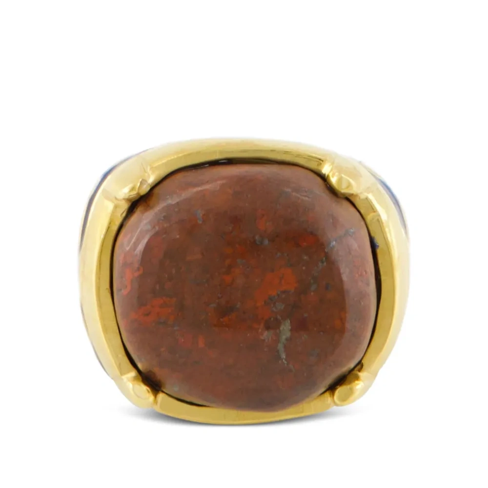 Кольцо с камнями