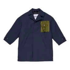 Куртка с накладными карманами