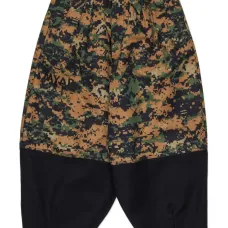 Брюки с камуфляжным принтом