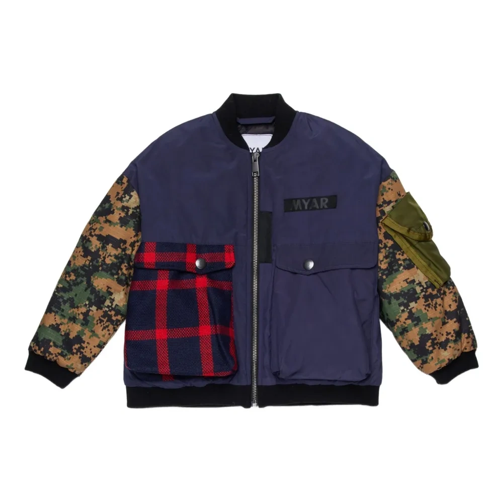 Бомбер в технике пэчворк