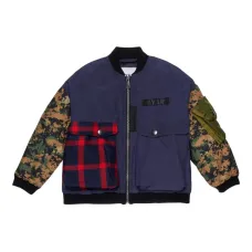 Бомбер в технике пэчворк