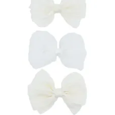 набор из трех заколок для волос с бантом