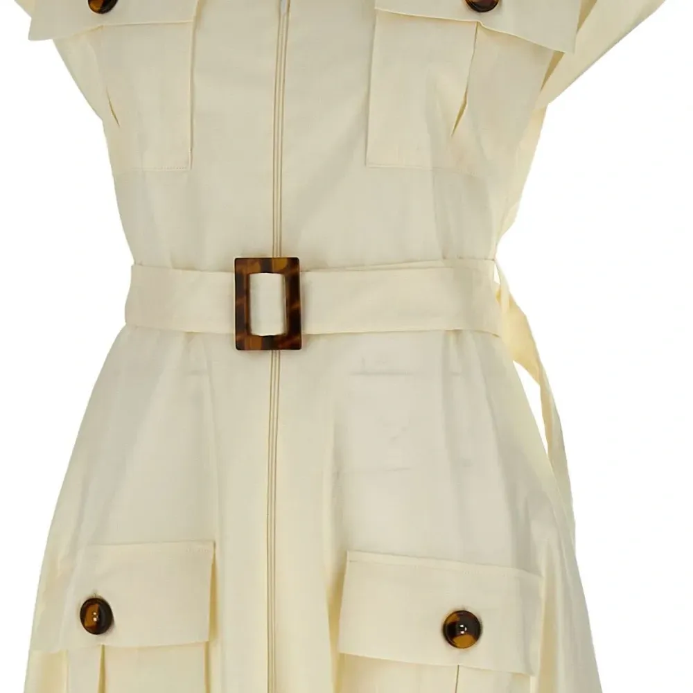 платье с поясом