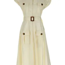 платье с поясом