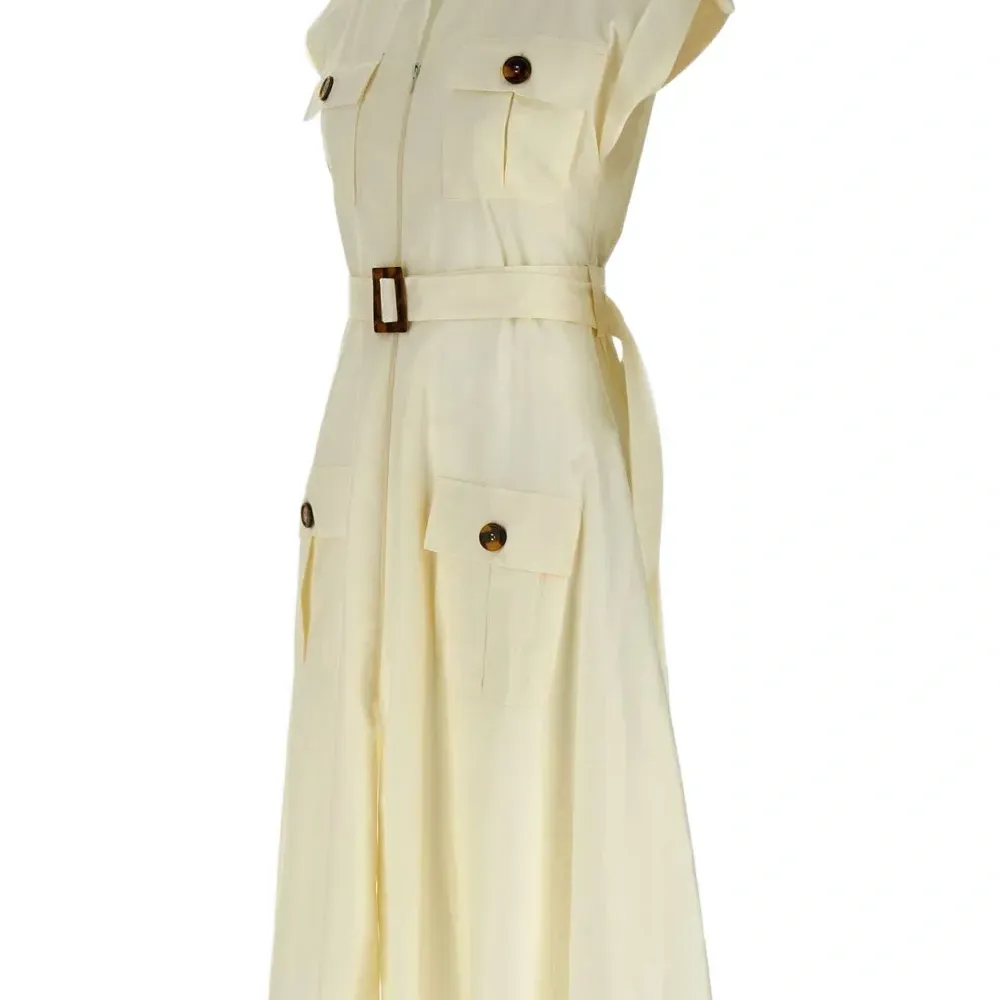 платье с поясом