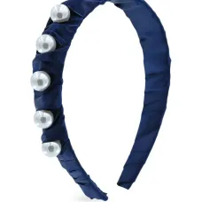 ободок с искусственным жемчугом