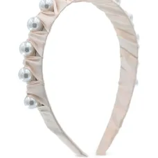 ободок с искусственным жемчугом