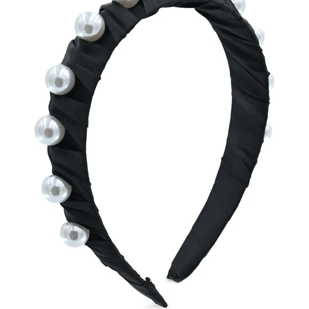 ободок с искусственным жемчугом