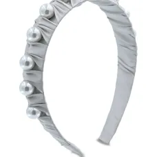 ободок с искусственным жемчугом