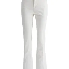 Расклешенные джинсы с карманами