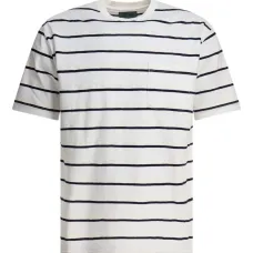 Полосатая футболка с карманом