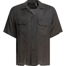 Рубашка в тонкую полоску