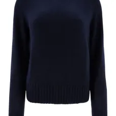 Свитер с подолом в рубчик