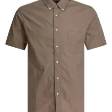 Рубашка с короткими рукавами и карманом