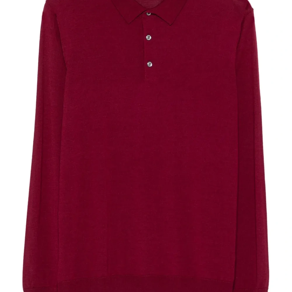 Рубашка поло с длинными рукавами