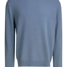 Свитер с круглым вырезом