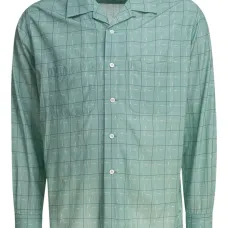 Клетчатая рубашка с воротником