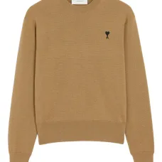 шерстяной свитер с монограммой Ami-De-Coeur