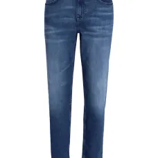 Джинсы с эффектом потертости