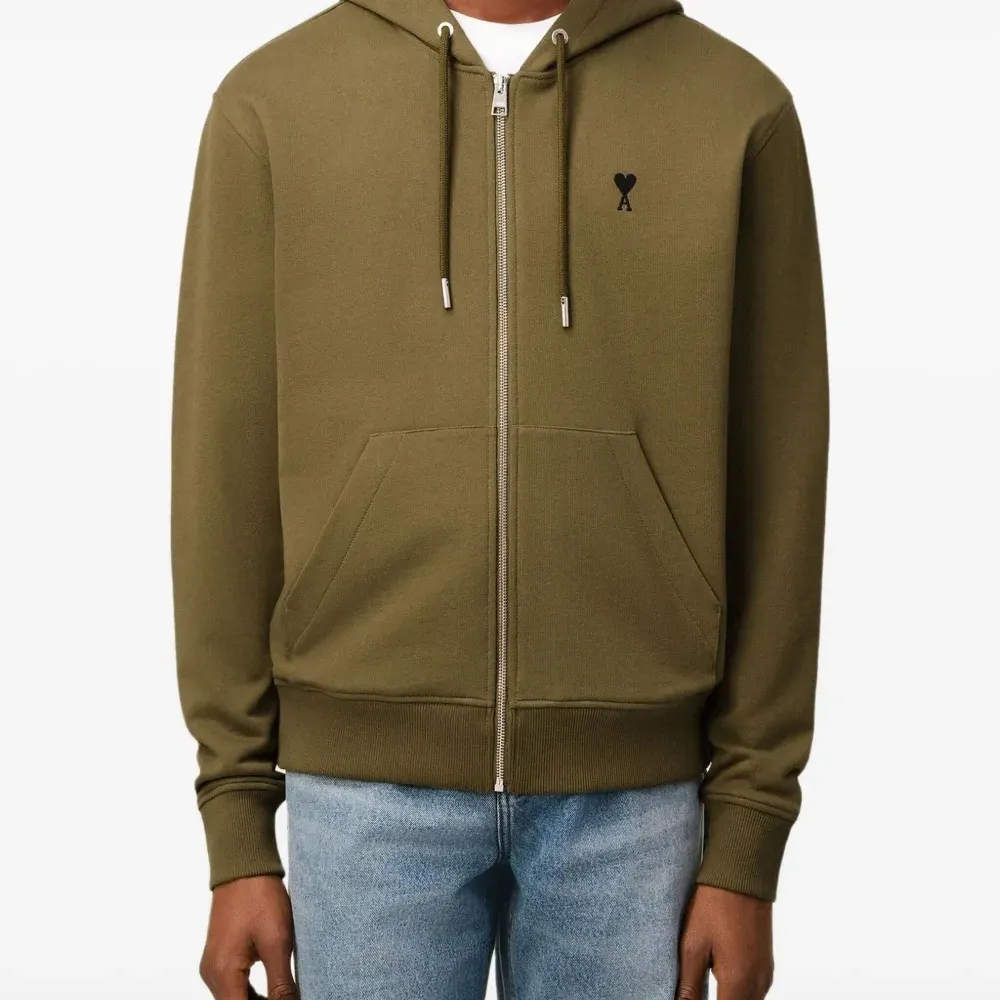 Худи на молнии с монограммой Ami-De-Coeur