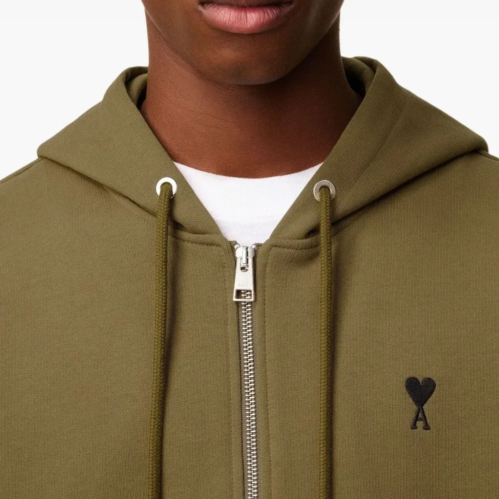 Худи на молнии с монограммой Ami-De-Coeur