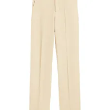 Шерстяные брюки строгого кроя