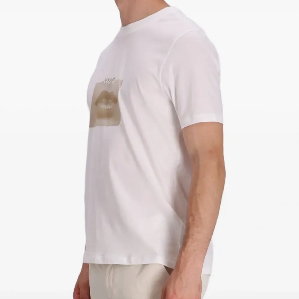 футболка с принтом