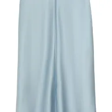 Юбка миди с необработанными краями