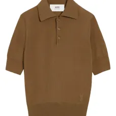 трикотажная рубашка поло с короткими рукавами