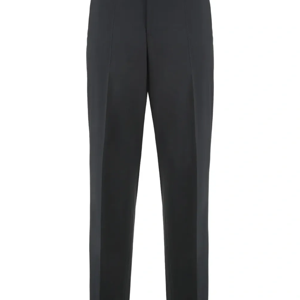 брюки прямого кроя из вирджинской шерсти