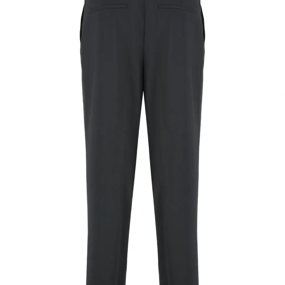 брюки прямого кроя из вирджинской шерсти