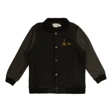 Бомбер со вставками Бомбер со вставками