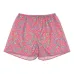 шорты с цветочным принтом
