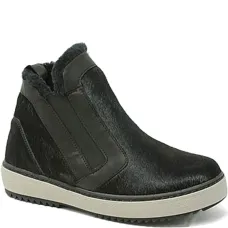 сапоги с меховыми вставками