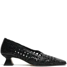 Плетеные туфли Gisla 35 с квадратным носком