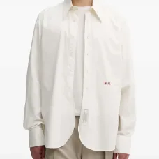 рубашка с вышитым логотипом рубашка с вышитым логотипом