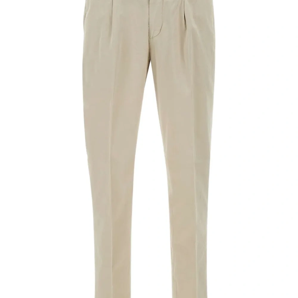 брюки из смесового шелка