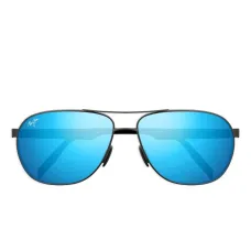 Солнцезащитные очки с зеркальными линзами